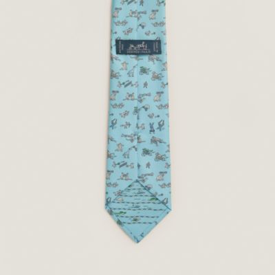 Graine de Champion Twillbi tie - Blue | Hermès Finland